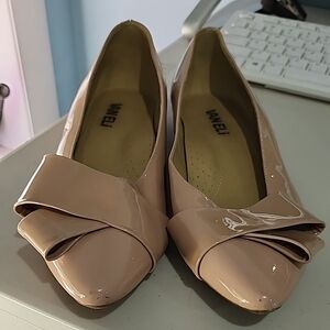 Vaneli Women's Blush Patent Leather Flats